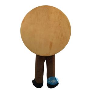 <span class=keywords><strong>Costume</strong></span> da mascotte del negozio di ciambelle di cioccolato cibo Pancake personalizzato - Product Image 2