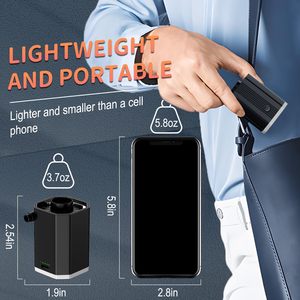 في الهواء الطلق بطارية قابلة لإعادة الشحن صغيرة مضخة صامتة نفخ فراش من البالون الكهربائي - Product Image 2