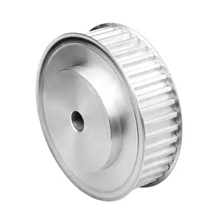 Proveedor de poleas de aluminio de diámetro plano de sincronización de polea AT10