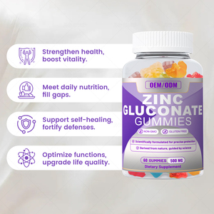 Gomitas de Biotina de Marca Privada OEM con Gluconato de Zinc, Favorecen la Salud del Cabello y las Uñas, Bienestar General para Adultos - Product Image 2