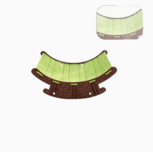 Nid pour chat en tissu pliable, doux, confortable, lavable, portable, pour l'intérieur, lit de repos durable pour animaux de compagnie - Product Image 5