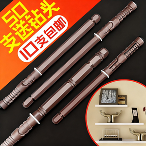 Soporte de pared oculto con pasador de expansión recto para fijación de estanterías - Product Image 1