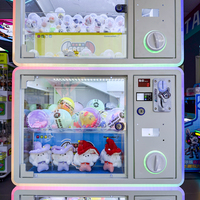 Console de jeu d'arcade commerciale à monnayeur pour trois joueurs, machine à capsules, prix d'usine, pour centre de jeux d'amusement, version anglaise 220V