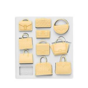 Hot Bán thiết kế đẹp bánh fondant trang trí khuôn mẫu bền không dính các loại túi xách hình Silicone fondant khuôn - Product Image 2