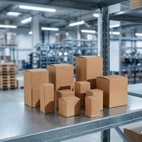 Boîte d'emballage personnalisée imprimée sur mesure, boîte pliante en carton de taille personnalisée pour cadeaux, cosmétiques, électroniques, vêtements