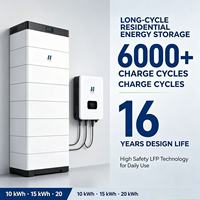 Batterie LiFePO4 à basse tension empilable 6000 cycles avec surveillance intelligente pour système de stockage solaire résidentiel et sauvegarde d'énergie photovoltaïque
