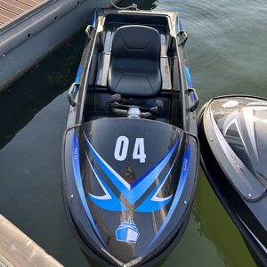 เรือคาร์ท Aqua Kart สำหรับขาย เรือคาร์ทแบบดริฟท์สำหรับผู้ใหญ่และวัยรุ่น กำลังขับเคลื่อนด้วยใบพัด 15000 วัตต์ แบตเตอรี่ลิเธียม 74 โวลต์ - Product Image 1