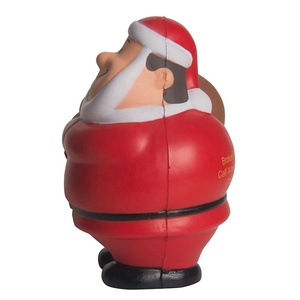 High Quality Soft PU Santa Shaped <b>Squeez</b> Toys Wholesale Promotional Stress <b>Balls</b> - Product Image 4