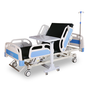 Lit d'hôpital manuel 3 fonctions avec 4 barrières latérales de sécurité pour hôpital, clinique, soins à domicile, vente en gros, bon prix - Product Image 3