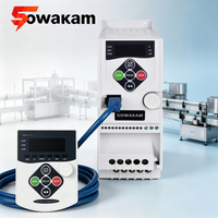 Variador de Frecuencia (VFD) Control Techniques, 380V Trifásico, 0.75KW 1.5KW 2.2KW 4KW 5HP 4HP, IP20, Control Vectorial, Modelo PM Motor