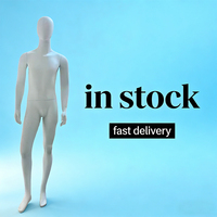 Maniquí Masculino de Cuerpo Completo de Fibra de Vidrio Jasmine Premium, Base de Acero Inoxidable Mate/Brillante, Estilo Europeo Original, para Exhibición