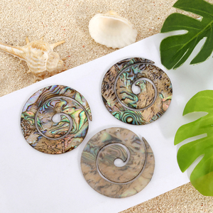 Dijes de Samoa con Diseño de Olas de Playa de Verano para la Fabricación de Joyas y Accesorios de Bricolaje - Product Image 4