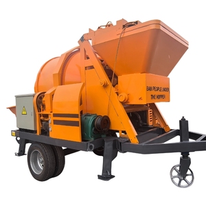 Bomba Mezcladora de Concreto Móvil Integrada en <span class=keywords><strong>Remolque</strong></span> para Mezclar y Bombear en Obras de Construcción - Product Image 6