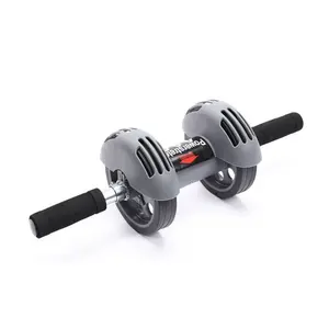 DECELEVEN AB Roda Rolo Músculo Rolo Treinamento De Força Workout Fitness Duplo Exercício Abdominal Equipamento