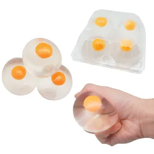 Simulation Egg Novelty Gag Toys Anti Stress Ball Fun Splat Egg Venting Balls Squeezing Toy Funny Easter Gift