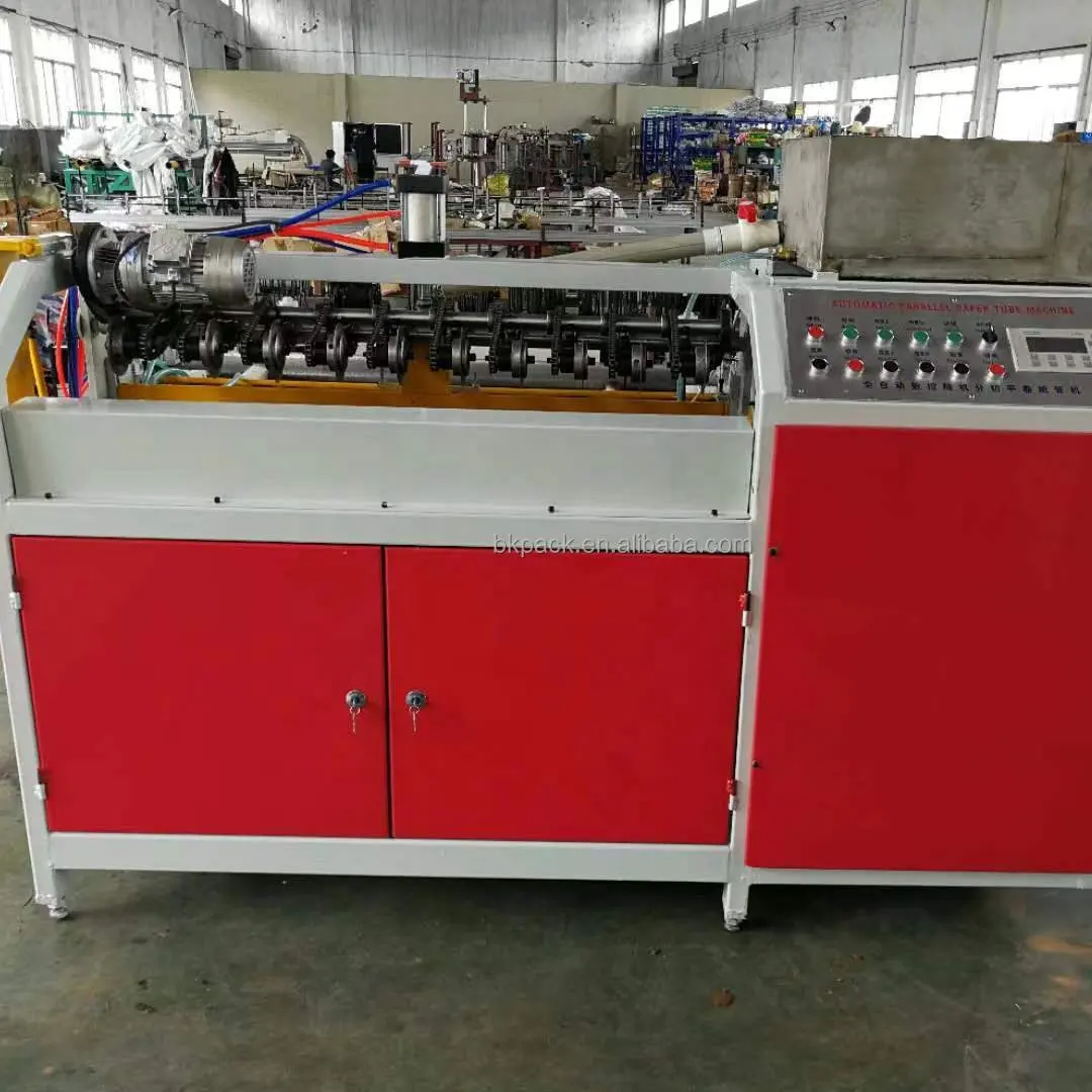 Çin üretimi tam otomatik paralel kağıt tüp yapma makinesi Kraft kağıt Can paketleme makinesi