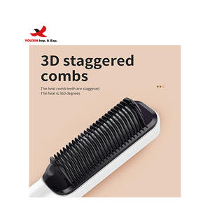 Plancha de Pelo Iónica 2 en 1 FENGFLY, Nuevo Estilo Popular, Portátil, para el Hogar, Cepillo Alisador de Pelo con Calentamiento Eléctrico, Precio Bajo por Compra Combinada - Product Image 3