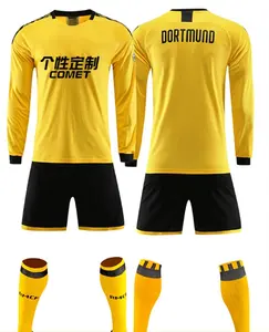 Custom squadra di club vestiti set di formazione abbigliamento maglietta di calcio camice di calcio pantaloncini sportivi tuta uniforme di calcio