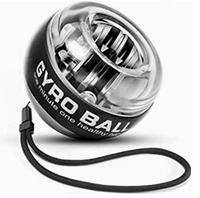 Balle de poignet personnalisée sans LED, résistance réglable, gyroscope, exerciceur d'avant-bras, balle gyroscopique personnalisée avec logo pour l'exercice des mains