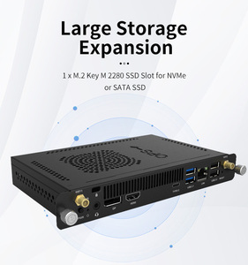 QDE Industrial <strong>Computers</strong> Win10 Microcomputers Android OPS Module Intel <strong>Core</strong> I3 4GB Video Memory RJ45 LAN 1TB Hard <strong>Embedded</strong> PC I7 - Product Image 3
