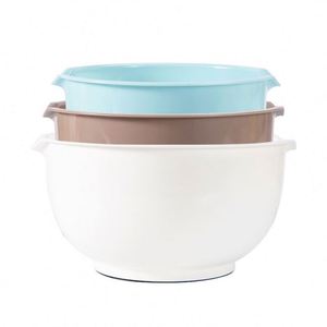 Home and <b>Kitchen</b> Accessories House Hold Products Salad Mixing Bowls <b>Plastic</b> Salad Bowl Set - Product Image 6