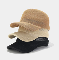 Gorra de Béisbol Deportiva Vintage de Lona Transpirable con Estampado de Leopardo, Estilo Japonés para Mujer, Nueva Colección Primavera/Verano