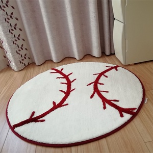 3d Printed Custom Logo Cartoon <strong>Cool</strong> Basketball Shape Children Play Room Carpets Animal Design Shaggy Play <strong>Rug</strong> for Children - Product Image 5