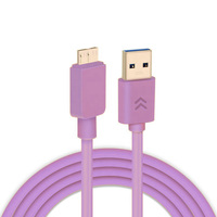 Kabel Tether Fotografi Sudut Kanan USB-C ke 3.0 Micro-B 16ft Warna Oranye Visibilitas Tinggi OEM 2026 dengan Pelindung Jalinan Bahan TPE