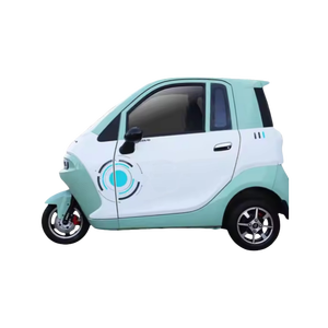 TECREK A801 Tricycle électrique fermé pour passager, véhicule de tourisme, vélo-taxi, voiture électrique à <span class=keywords><strong>3</strong></span> roues pour adultes - Product Image 4