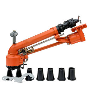 DaringFish 360 Graus Durável Metal Água Spray Irrigação Sprinkler Sistema Big Rain Gun Motor Caixa de velocidades para Jardim - Product Image 1