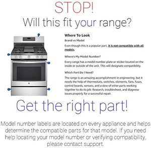 Rango de <span class=keywords><strong>Gas</strong></span> eléctrico para el hogar Encendedor inferior para hornear Modelo específico 316489403 5304508786 Suministro de reemplazo no universal - Product Image 2