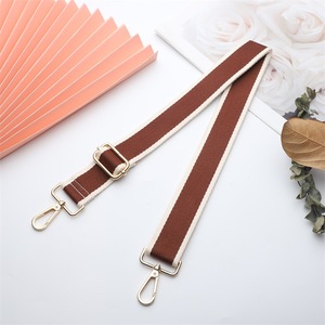 สายรัดผ้าใบสีส้มสีขาวพร้อมตะขอโลหะสีทองอุปกรณ์ DIY สำหรับกระเป๋าสะพายไหล่สำหรับการออกแบบส่วนบุคคล - Product Image 6