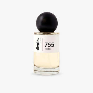 Perfume Unisex Divain 755, Intensidad Moderada, Fragancia Amaderada, Uso Otoñal, Tamaño Viaje - Product Image 1
