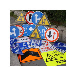 Señales de tráfico reflectantes, señales de seguridad de <span class=keywords><strong>carretera</strong></span>, personalizadas - Product Image 1