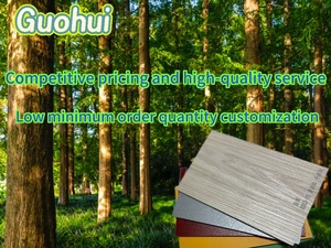 18mm melamin ve MDF kurulu kaplama dekoratif ahşap duvar panelleri mobilya ve kapı cilt için diğer Fibreboards kurulu MDF - Product Image 5