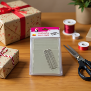 Transparent Packaging Bag 12x25cm With Binding Wire For Gift Wrapping 50pcs Per Pack 12 Packs - Product Image 3