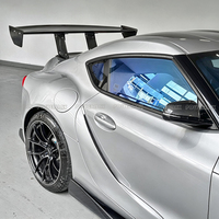 Aileron arrière en fibre de carbone de style V pour Supra GR A90 A91 MKV, aileron arrière, accessoires automobiles