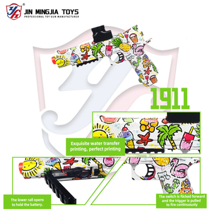 Pistola <span class=keywords><strong>Giocattolo</strong></span> Elettrica M1911 Spara Palline Morbide per Adulti Blaster <span class=keywords><strong>in</strong></span> <span class=keywords><strong>Metallo</strong></span> - Product Image 3