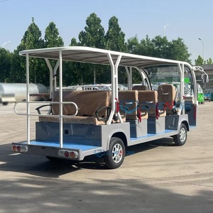Autobús Turístico Eléctrico de 14 Plazas de la Mejor Calidad para Visitas Turísticas al Aire Libre, Autobús Urbano para Negocios de Turismo - Product Image 2