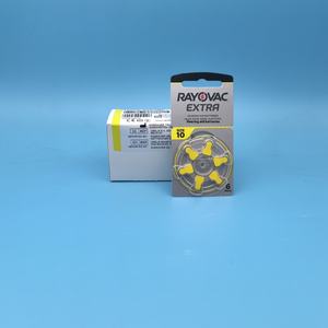 Leitwei ithal 1.45V özel düğme hücre alkalin İşitme piller orijinal A10 Card A13 A675 kart başına 6 parça için oyuncaklar - Product Image 2