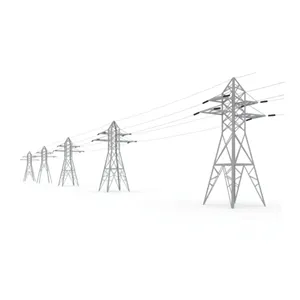 Proveedor de torre eléctrica de acero de 110KV de buena calidad Torre de transmisión de energía de bajo precio de China