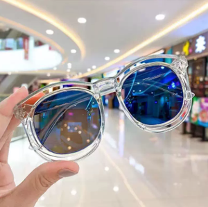 Gafas de Sol Resistentes a los Rayos UV de Estilo Japonés y Coreano para Niños, Lindos Estilos para Bebés, Niños y Niñas, Gafas Modernas para Fotos - Product Image 3