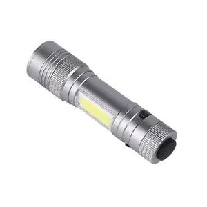 Flash Light Self Defense Powerful Rechargeable Battery High Power Torch Led Tactical Flashlight