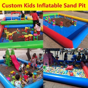 Nuovo Design: Castello Gonfiabile per Bambini, Vendita Diretta dalla Fabbrica, Piscina in PVC con Sabbiera Gonfiabile dalla Cina - Product Image 4