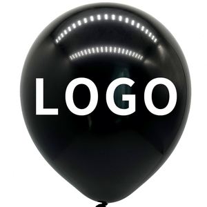 Globos de Látex Metálicos de Alta Calidad con Logotipo Personalizado Impreso en Color Perla - Product Image 3