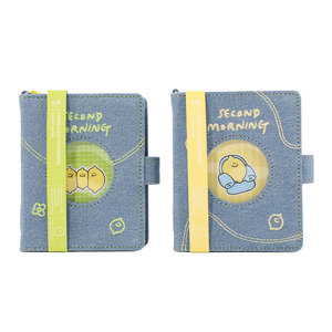 Unikx thứ hai buổi sáng semo chanh loạt M5 máy tính xách tay Denim lỏng lá lemony giấy bìa phim hoạt hình được cấp phép kế hoạch cuốn sách nhật ký - Product Image 6