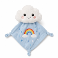 Couverture de sécurité en coton doux de qualité supérieure, garnie de coton PP, design personnalisé, OEM, vente en gros, cadeau promotionnel pour bébés et jouets pour nourrissons