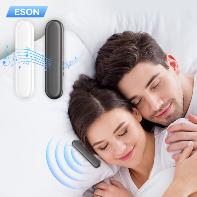 ESON Bone Conduction Speaker 3D Surround Sound Mini BT 6.0 Wireless with 15-20 Hours Battery Life App Supported for Sleep