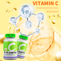 Comprimés à croquer à la vitamine C OEM Supplémentation nutritionnelle quotidienne Antioxydant Soutien immunitaire Adulte