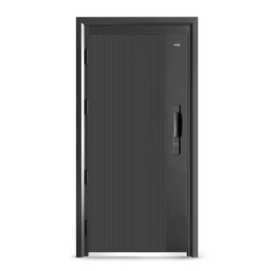 <span class=keywords><strong>Porte</strong></span> <span class=keywords><strong>d</strong></span>'<span class=keywords><strong>entrée</strong></span> extérieure en acier <span class=keywords><strong>imitation</strong></span> bronze moderne de sécurité pour maison principale CBMMART - Product Image 4